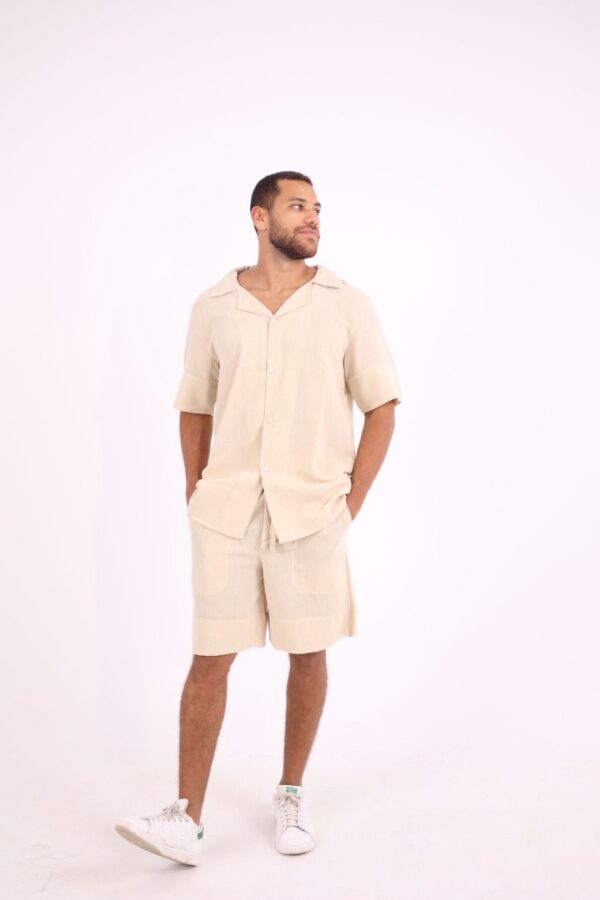 Men Beige Set