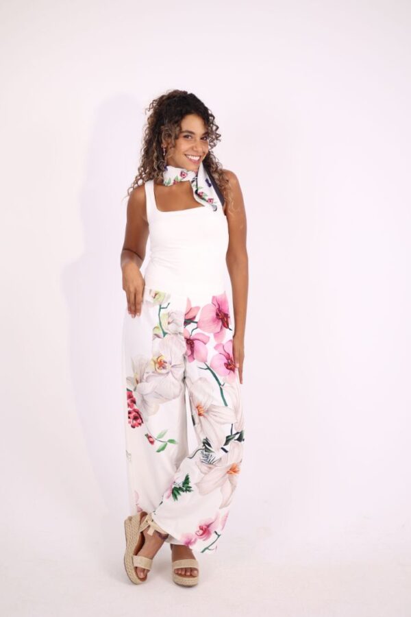 White Orchid Pants