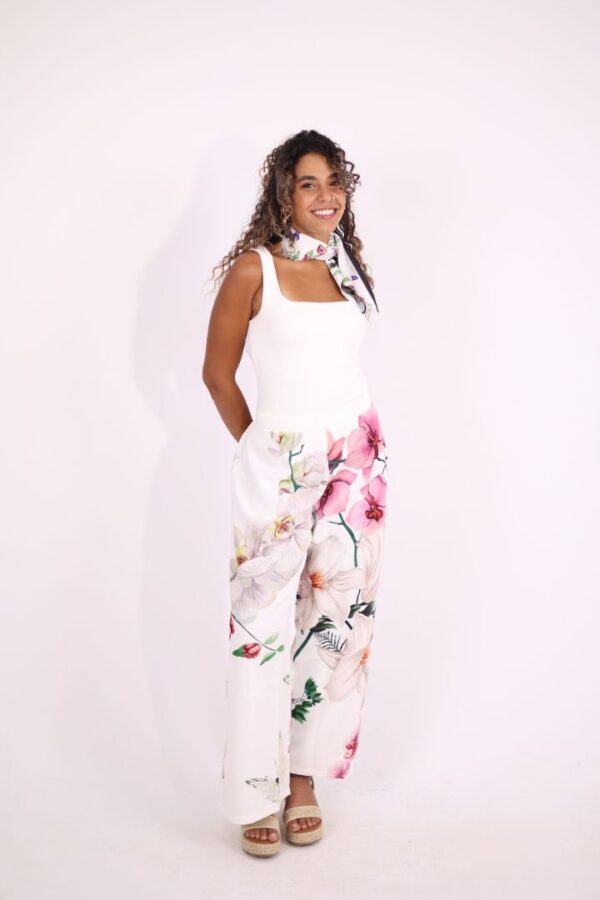White Orchid Pants