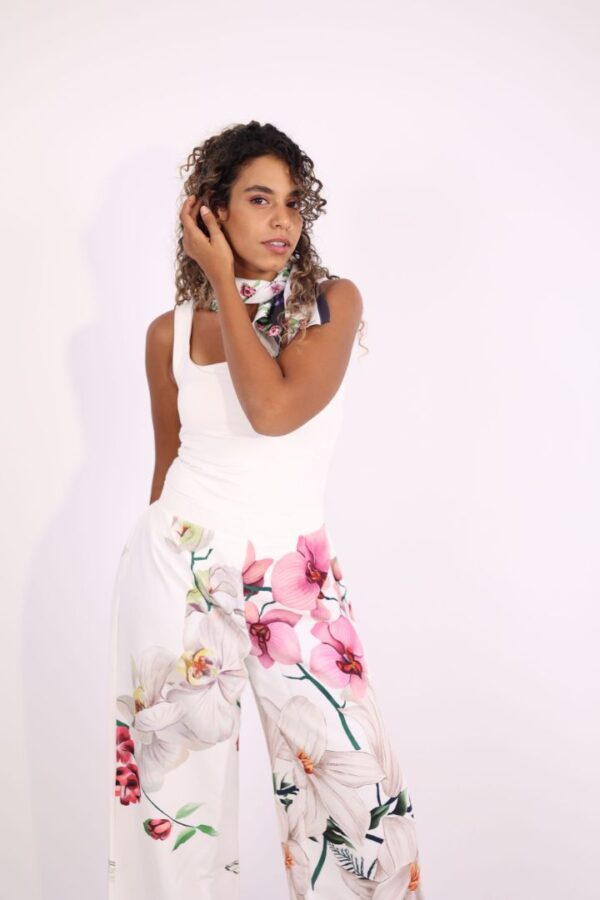 White Orchid Pants