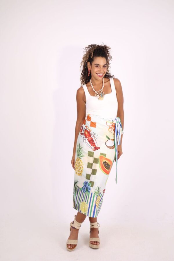 Lobster Wrap skirt