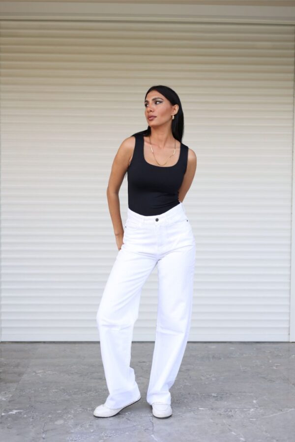 MuhraImg (115) White Jeans