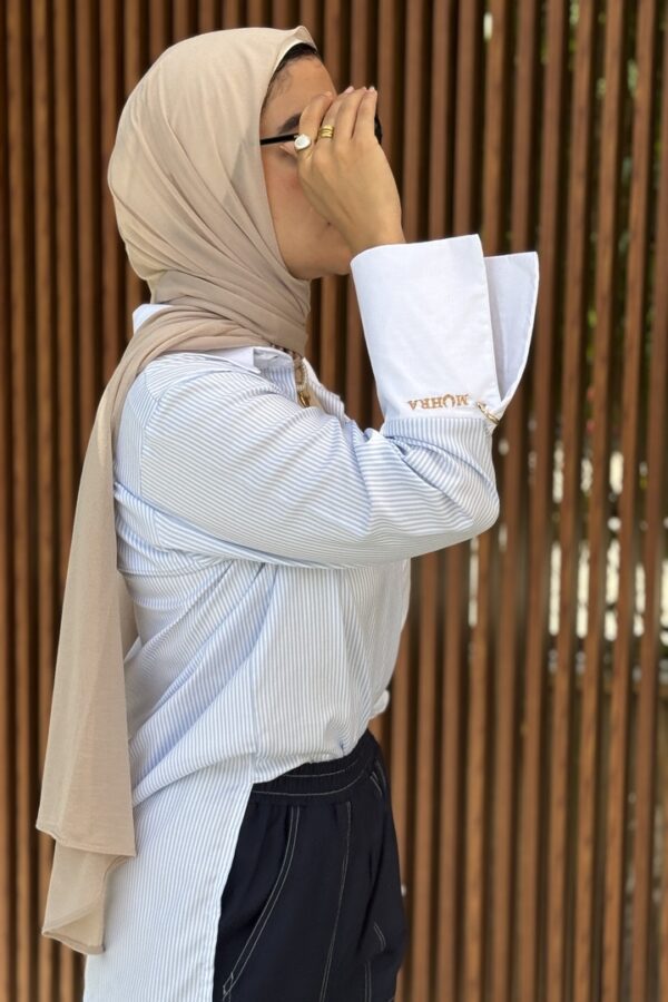 Baby Blue Muhra Shirt