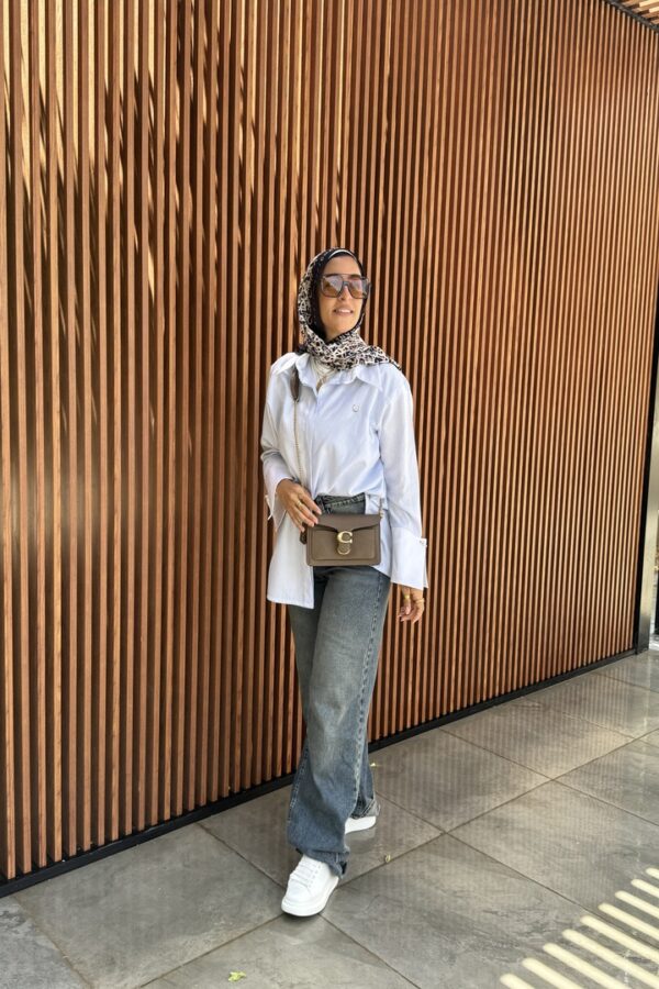 Baby Blue Muhra Shirt